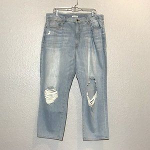 Good American Good Cuts Distressed Jeans